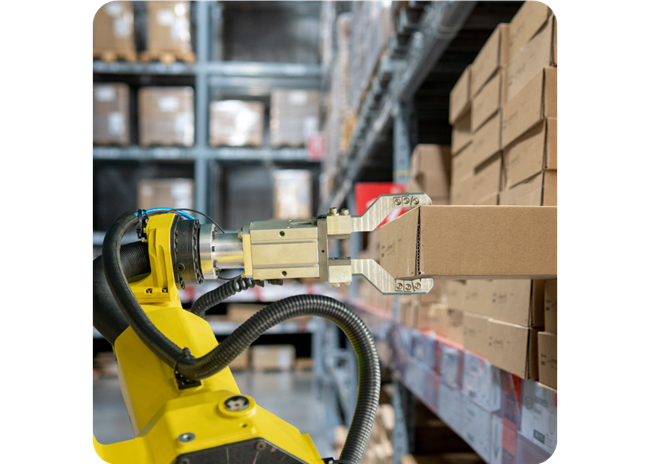 robotics solution driving warehouse optimization