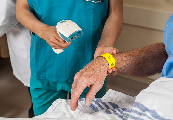 Healthcare facility with clinical endpoint devices being managed by TRG technicians