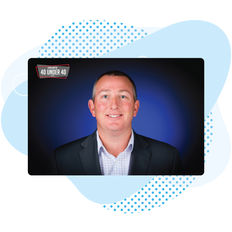 Sean Kennedy a Crain's Cleveland Business 40 under 40 TRG